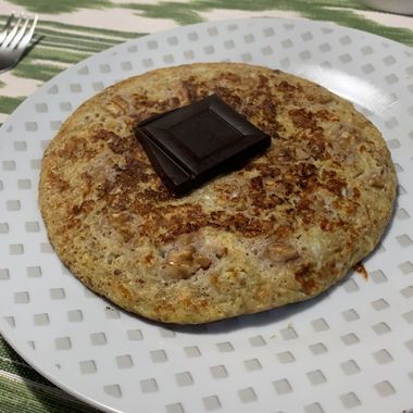 Tortitas de avena y plátano