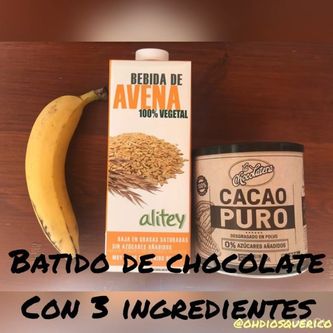 Batido de chocolate