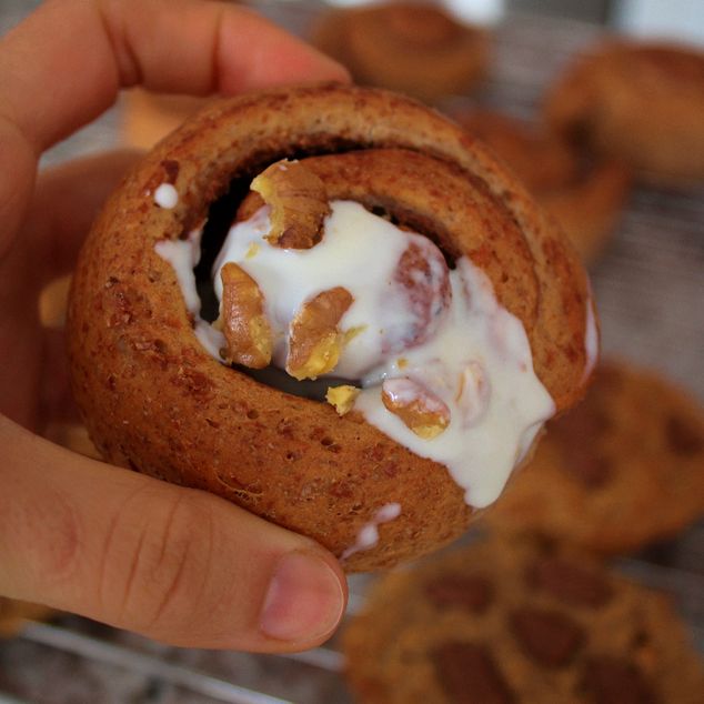 Cinamon rolls de manzana 