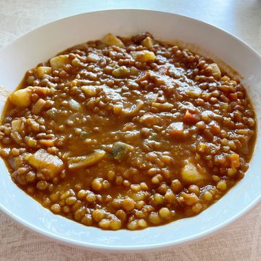 Receta de lentejas caseras