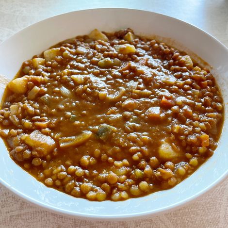 Receta de lentejas caseras