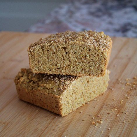 Pan de avena y lino