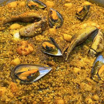 Paella de Marisco para 4 Personas