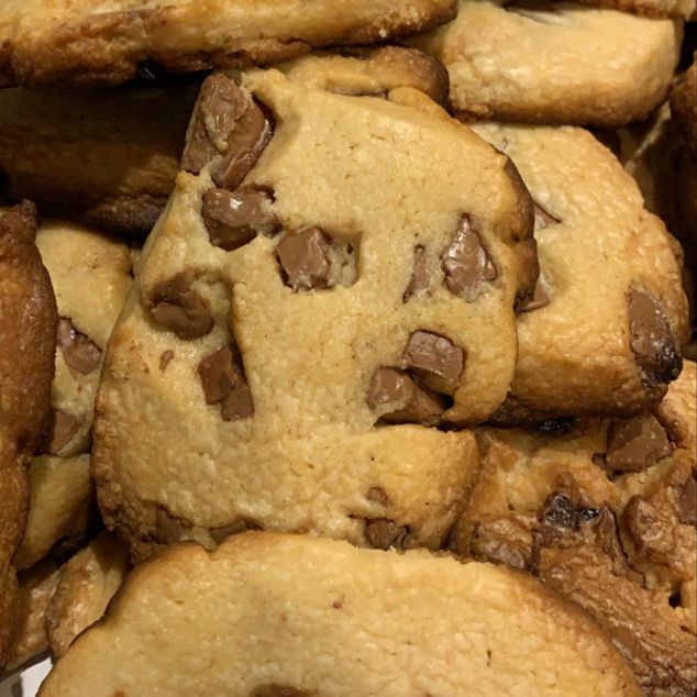 Galletas con trocitos de chocolate