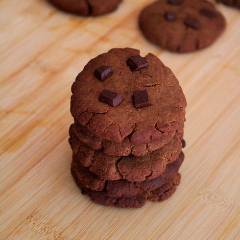 Galletas de algarroba